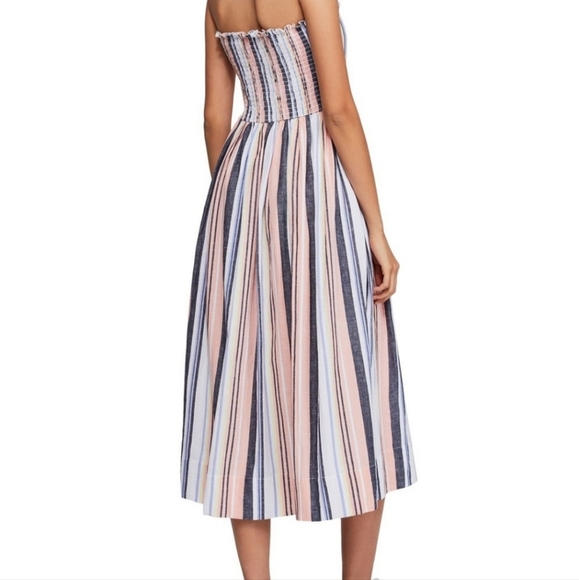 Free People Lilah Striped Boho Midi - Picture 5 of 7